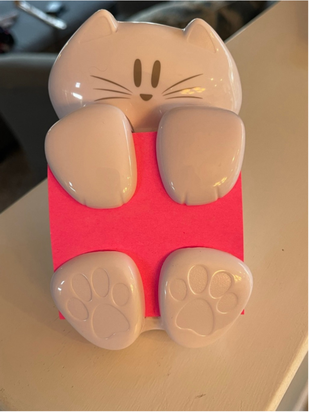 Post-it Pop-up Note Dispenser Cat Design